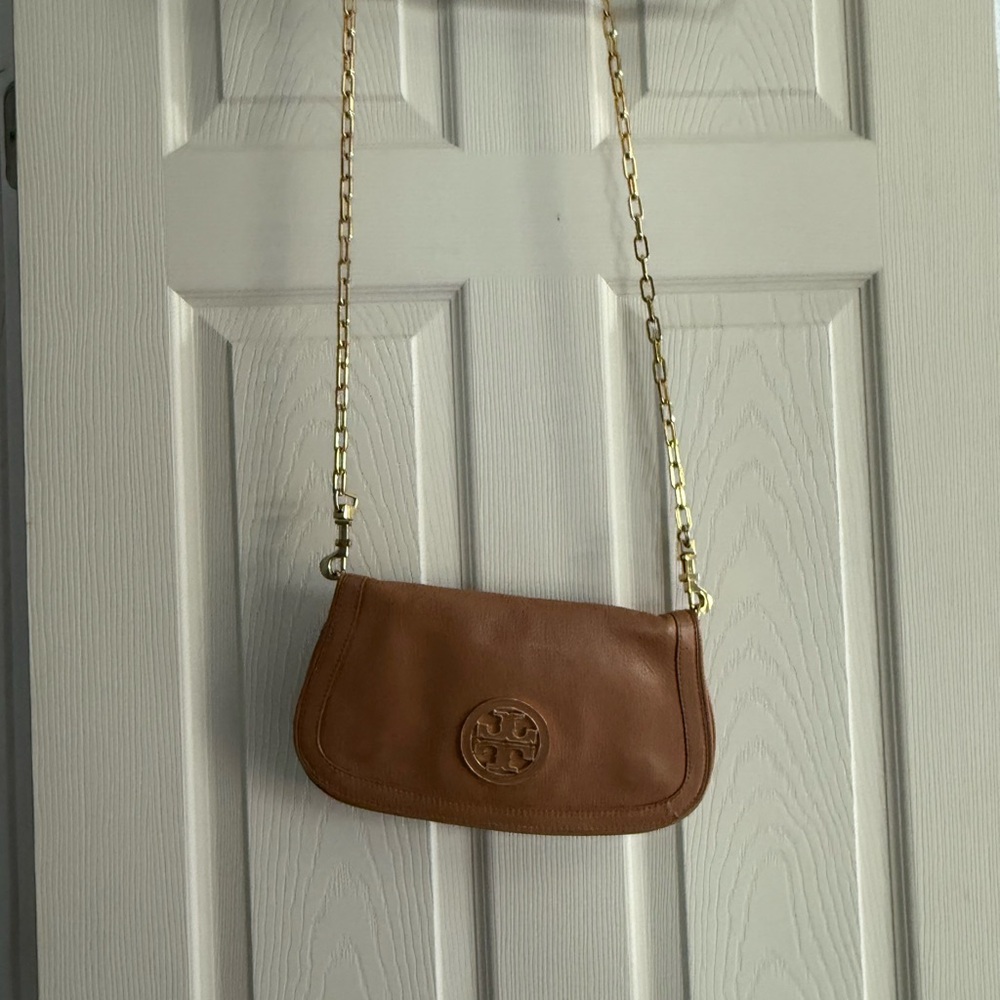 Brown Leather Crossbody Bag
